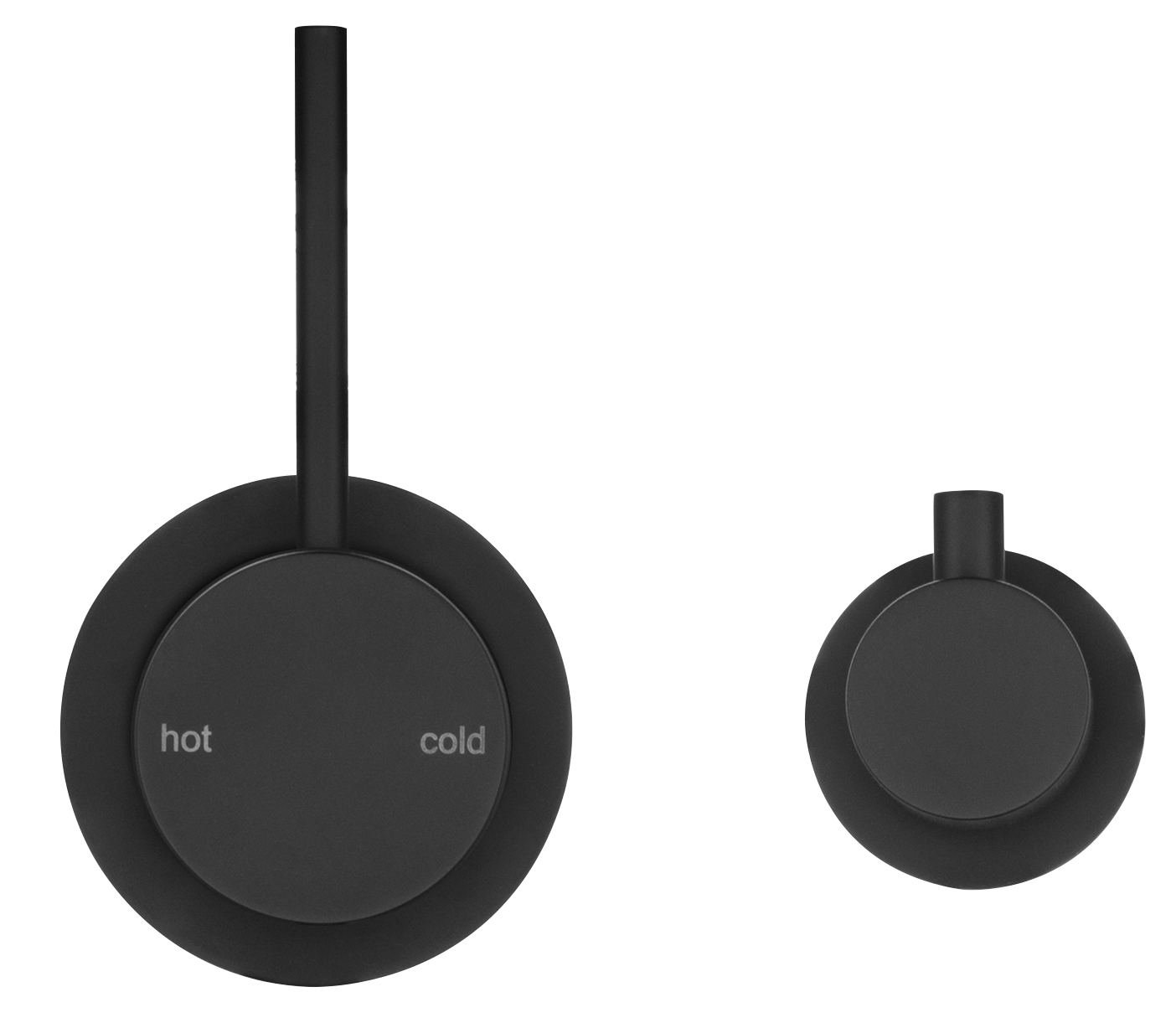 Mica Shower Mixer Diverter - Sideways Reverse - TRIM KIT ONLY