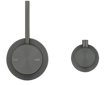 Mica Shower Mixer Diverter - Sideways Reverse - TRIM KIT ONLY