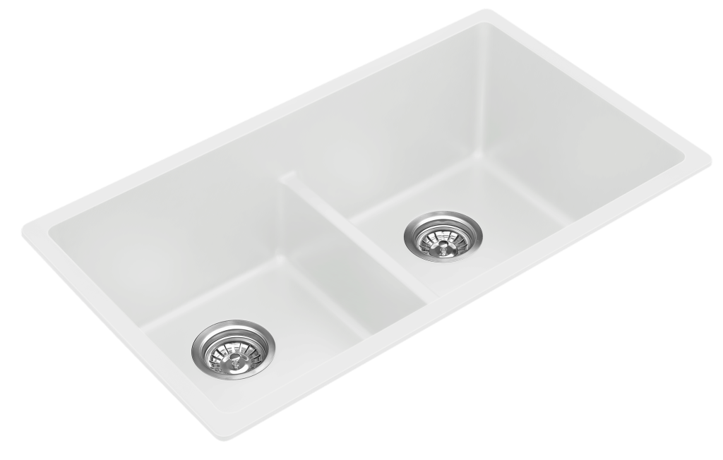 Fomos Sink 790 x 460mm - Double Bowl