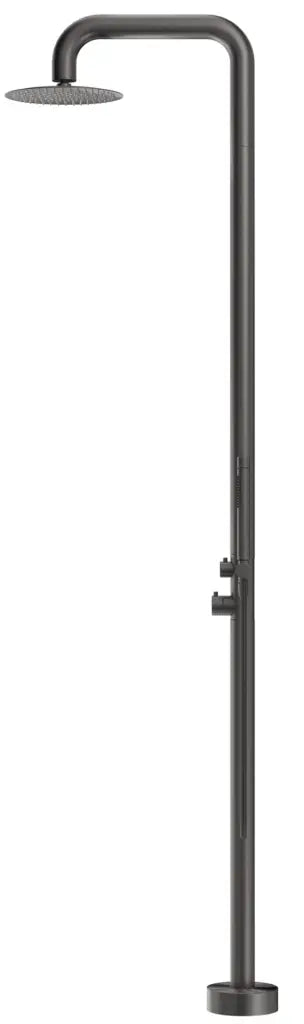 Mica Soft Square Freestanding Outdoor Shower
