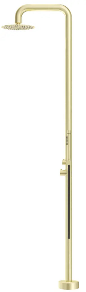 Mica Soft Square Freestanding Outdoor Shower