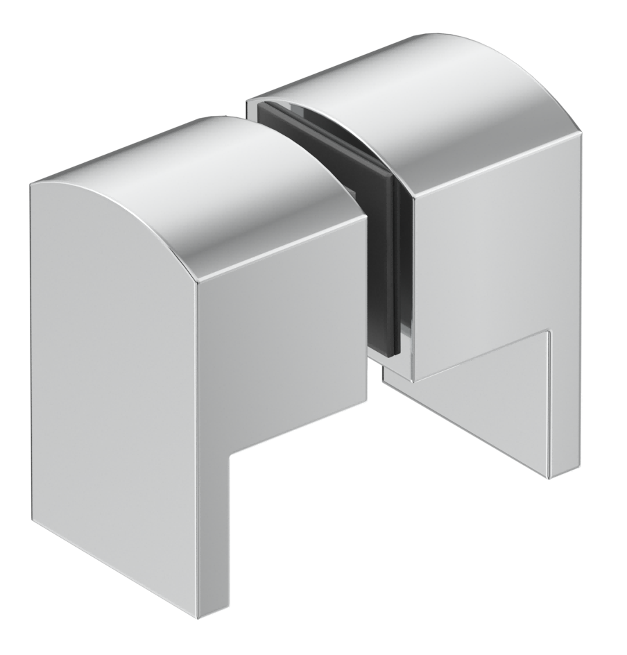 Shower Screen Handle - Square Lever