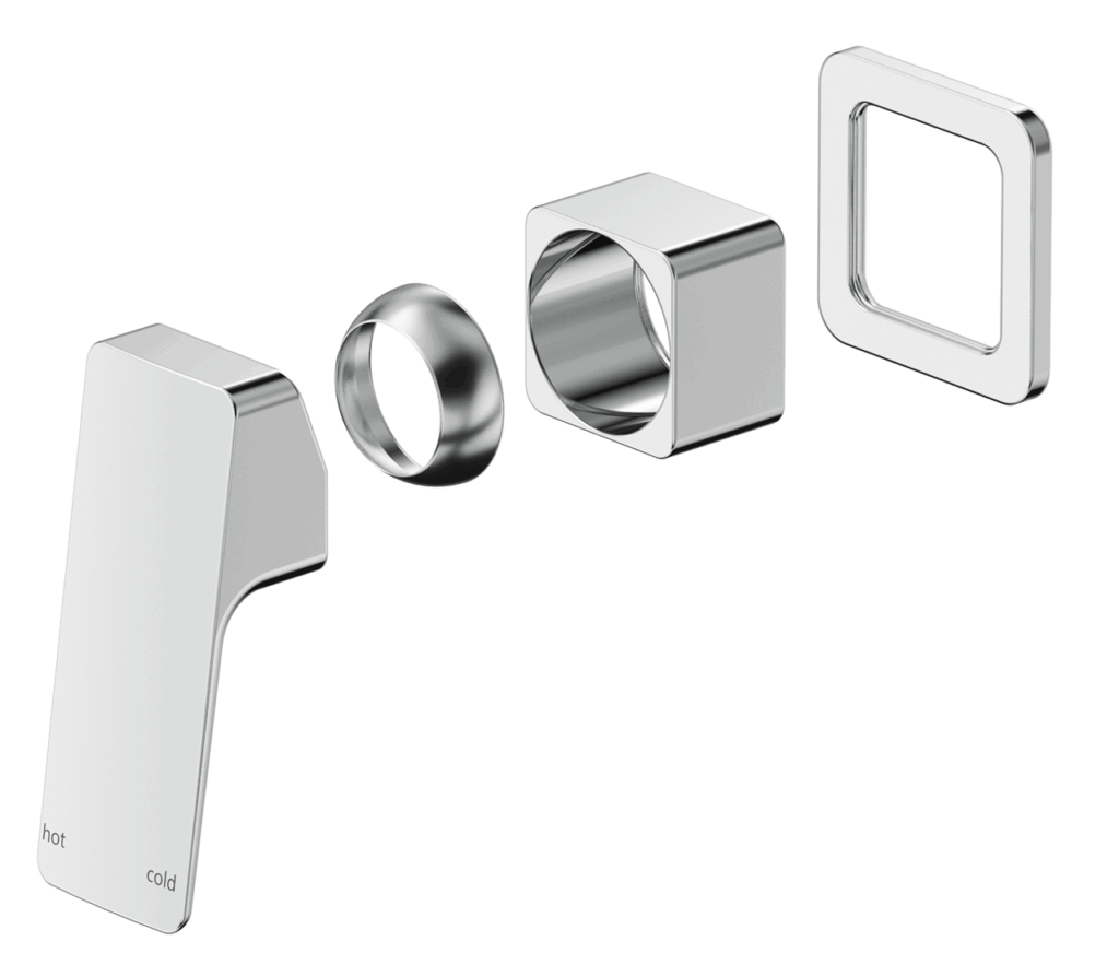 Tiago Shower Mixer - Small Plate - TRIM KIT ONLY