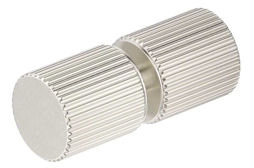 Shower Screen Handle - Fluted - Round