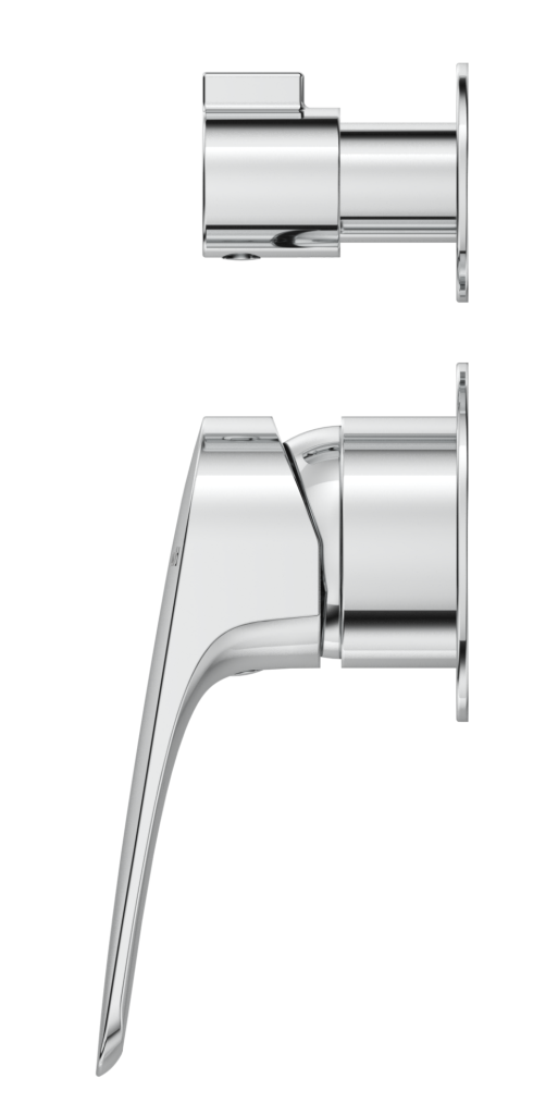 Kaza Shower Mixer Diverter - 2P - TRIM KIT ONLY