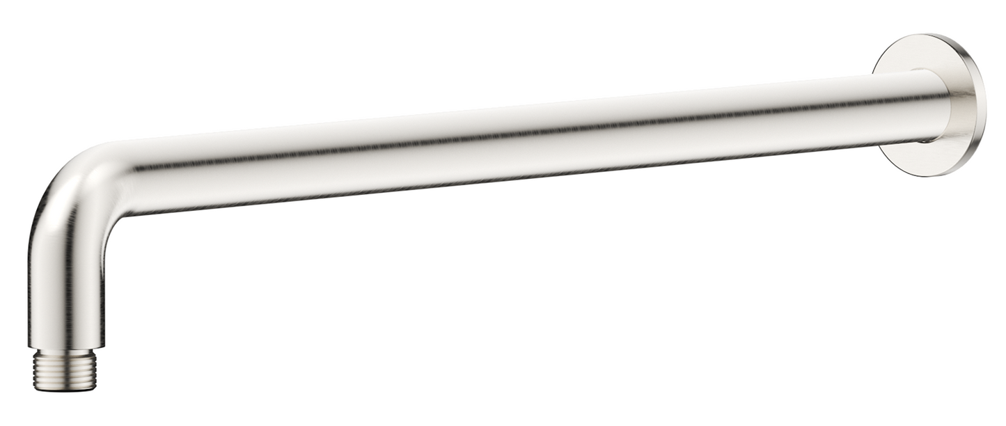 Mica Wall Shower Arm - 450mm - Curved