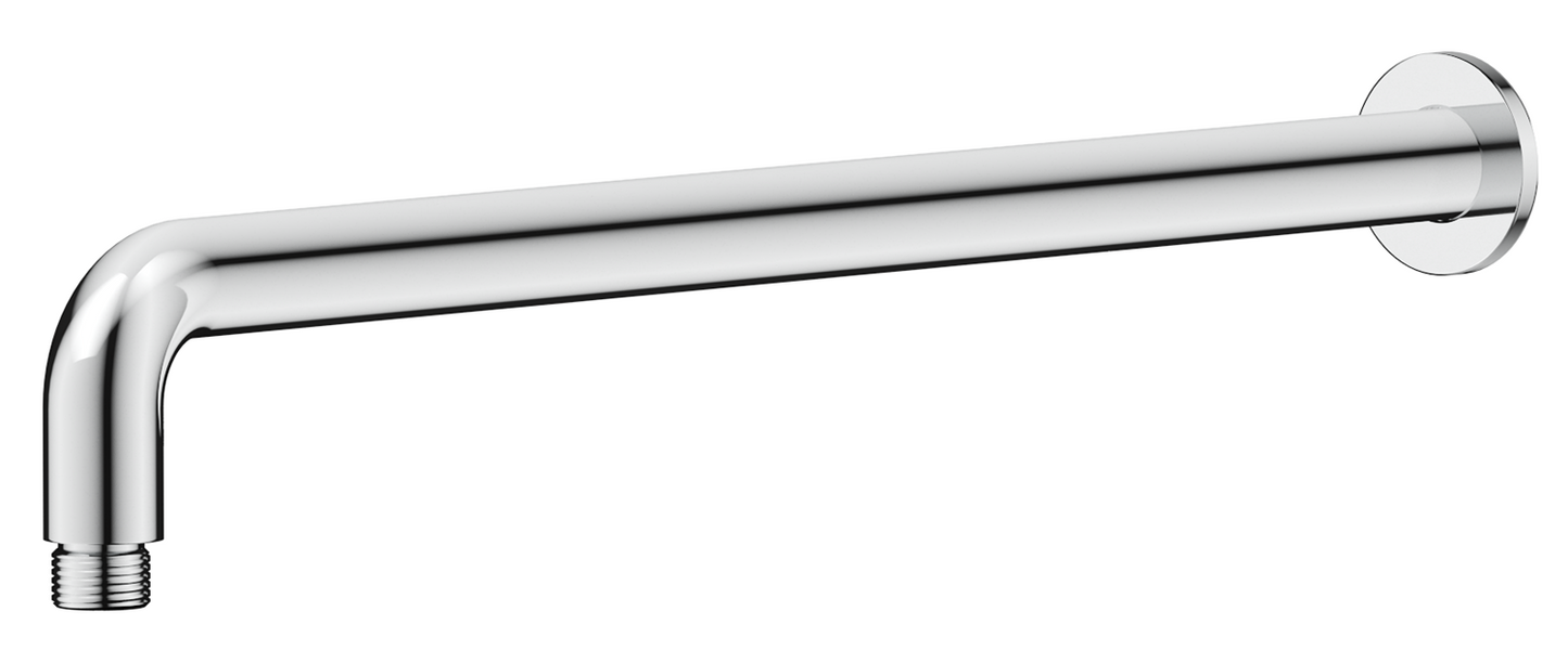 Mica Wall Shower Arm - 450mm - Curved