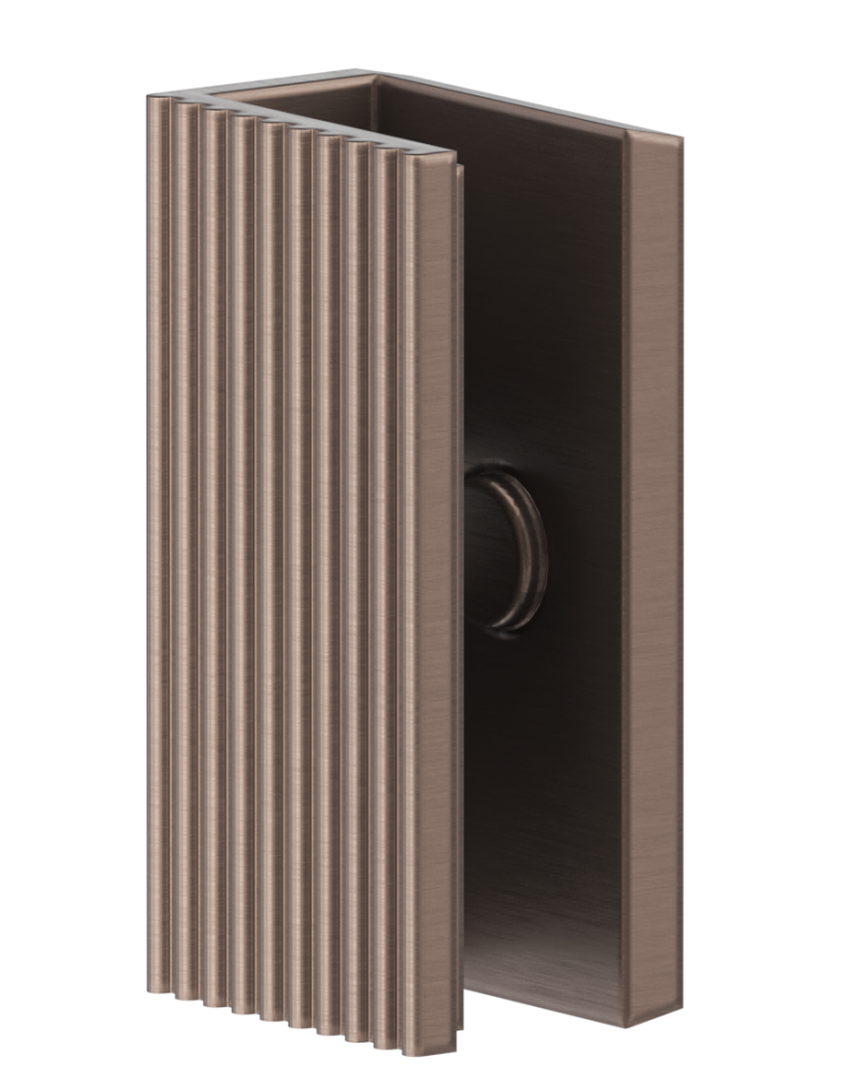 Shower Screen Wall Bracket - Fluted