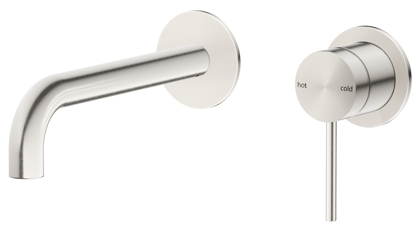 Mica Wall-Spout Combo - Curved Spout - 2P - TRIM KIT ONLY
