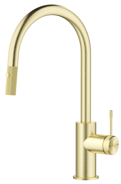 Mica Fluted Pull-Out Sink Mixer