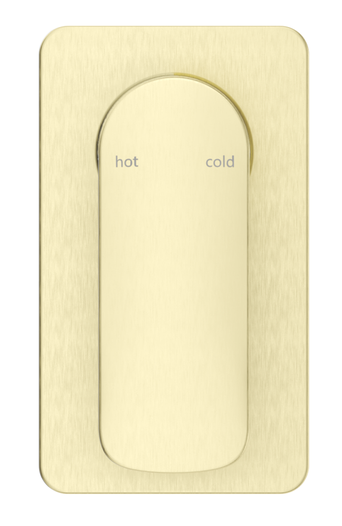 Kaza Shower Mixer - Square Plate - TRIM KIT ONLY