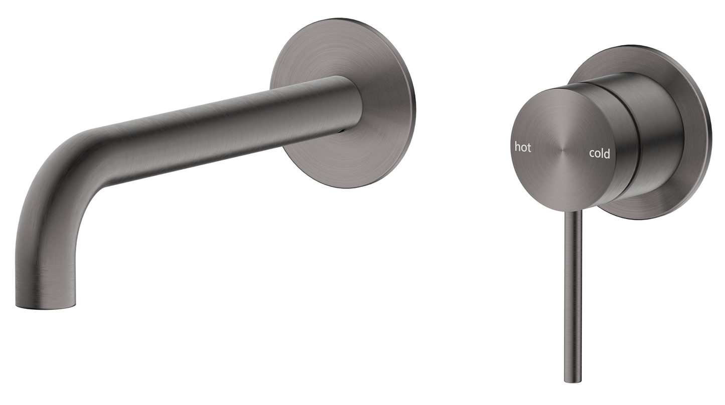 Mica Wall-Spout Combo - Curved Spout - 2P - TRIM KIT ONLY