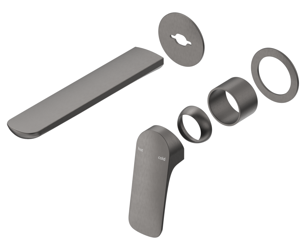Kaza Wall-Spout Combo - 2P - TRIM KIT ONLY