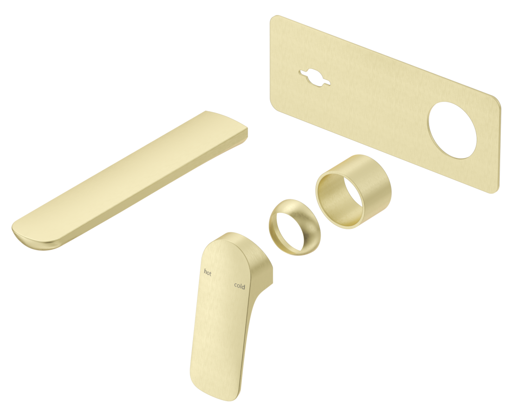 Kaza Wall-Spout Combo - 1P - TRIM KIT ONLY