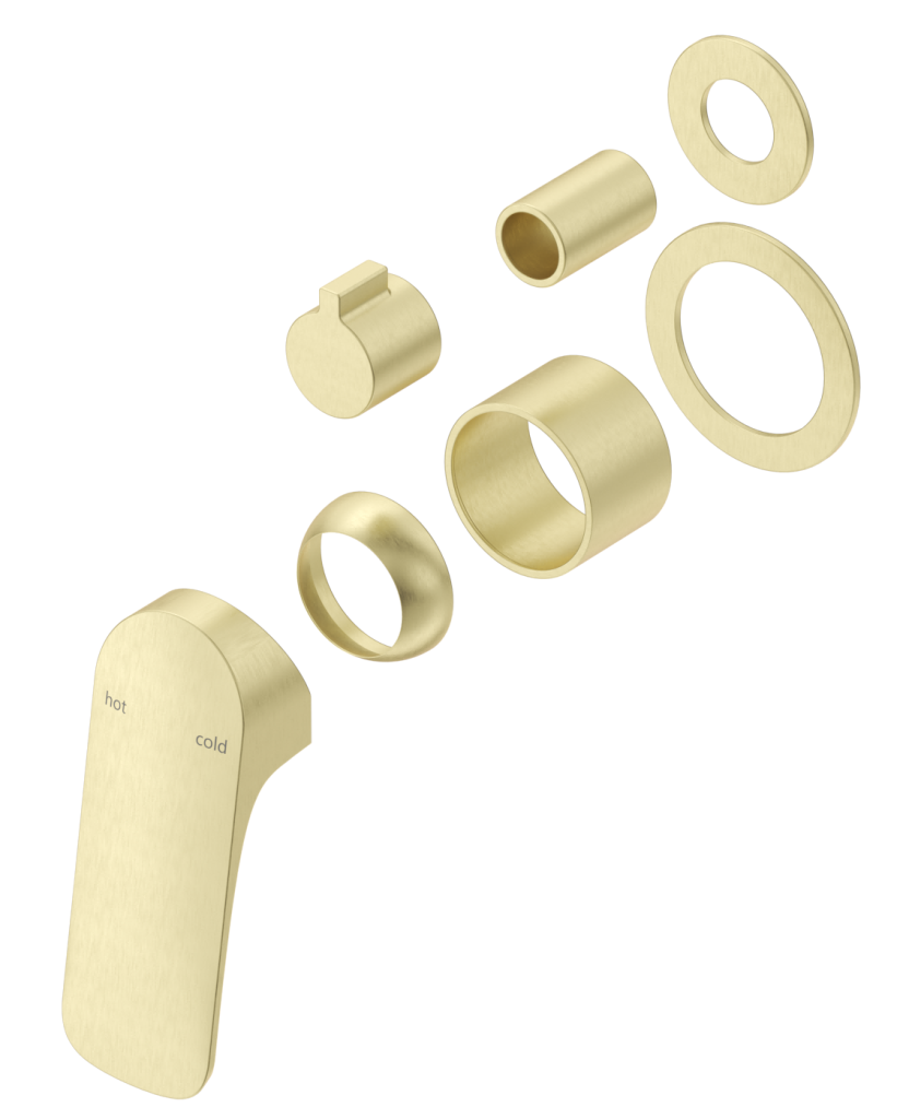 Kaza Shower Mixer Diverter - 2P - TRIM KIT ONLY