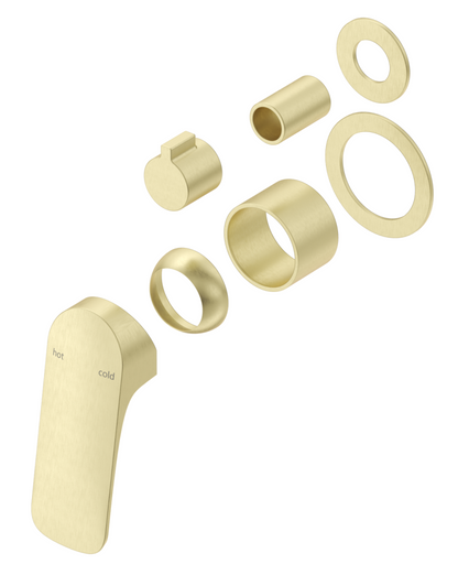 Kaza Shower Mixer Diverter - 2P - TRIM KIT ONLY