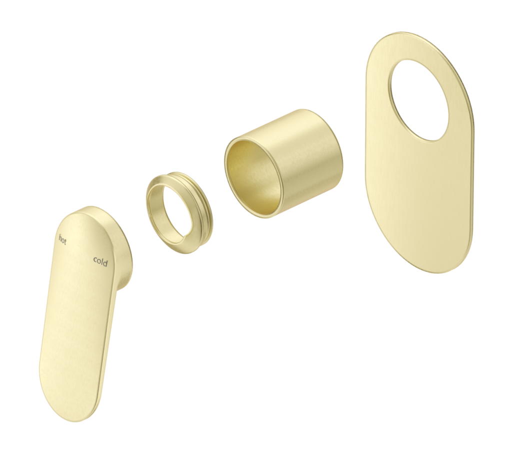 Lantra Shower Mixer - Oval Plate - TRIM KIT ONLY