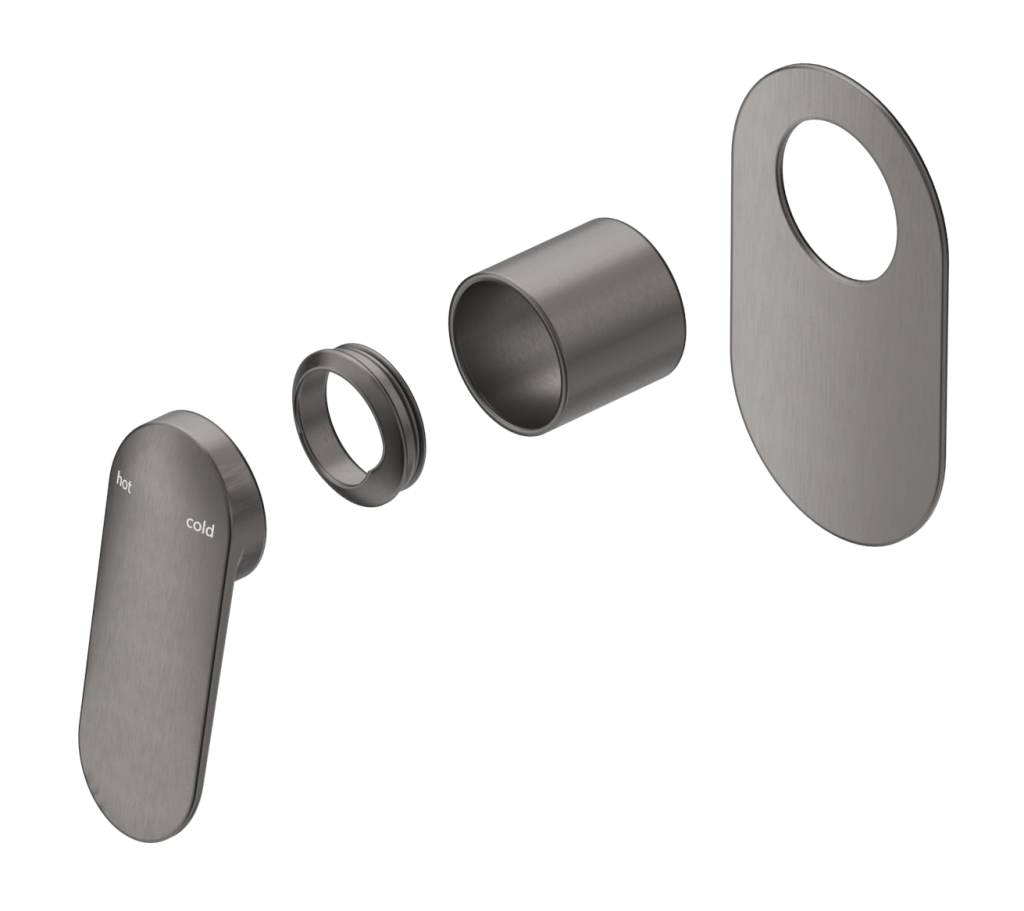 Lantra Shower Mixer - Oval Plate - TRIM KIT ONLY