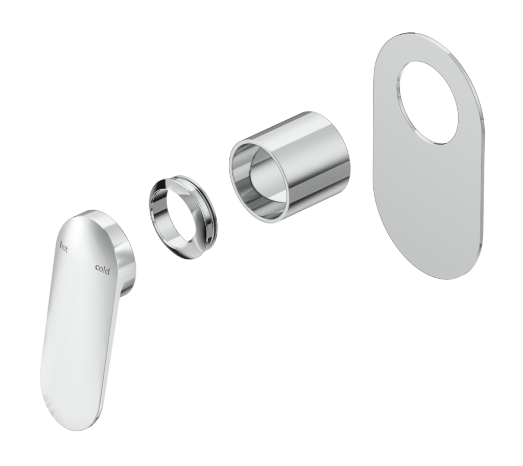 Lantra Shower Mixer - Oval Plate - TRIM KIT ONLY