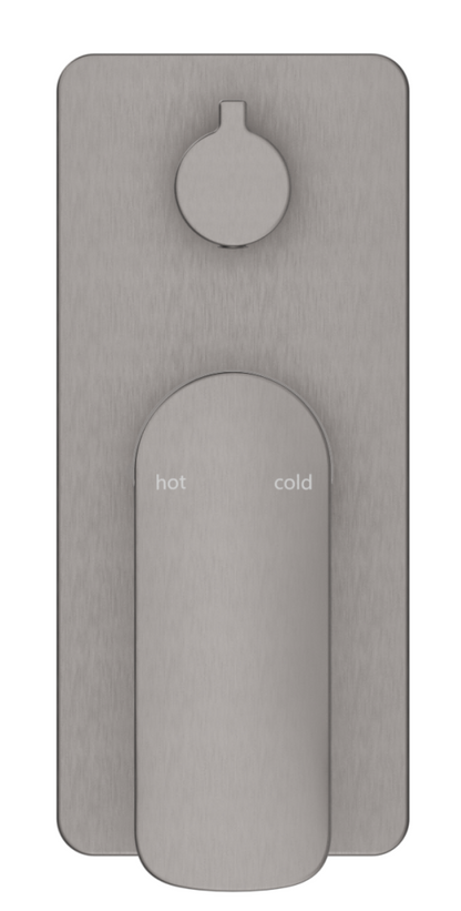 Kaza Shower Mixer Diverter - 1P - TRIM KIT ONLY