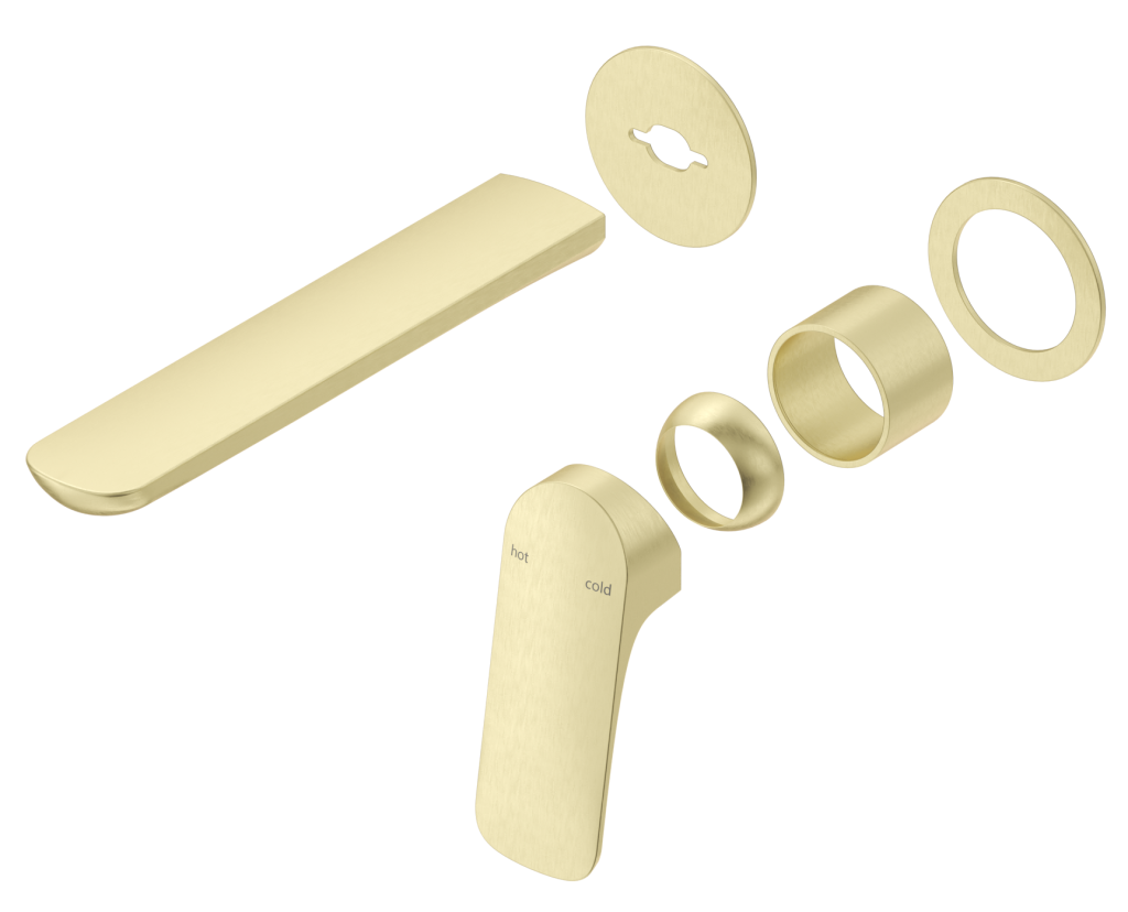 Kaza Wall-Spout Combo - 2P - TRIM KIT ONLY