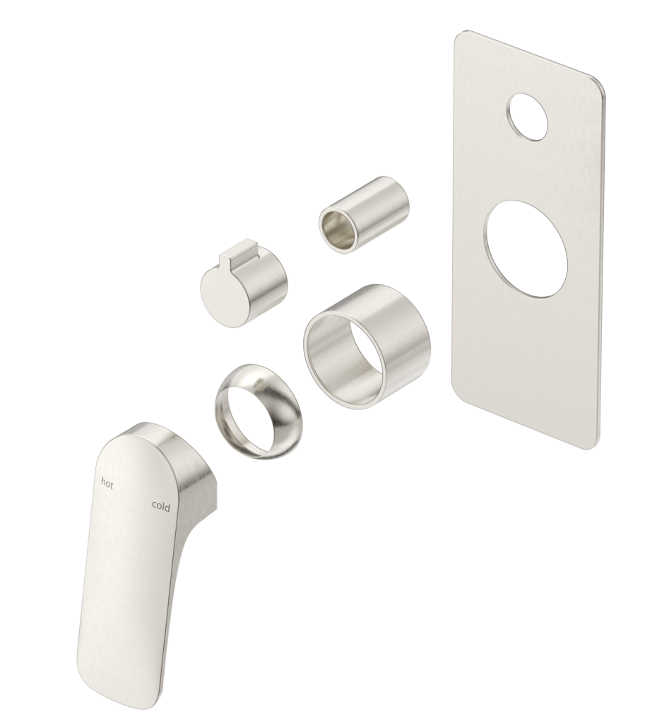 Kaza Shower Mixer Diverter - 1P - TRIM KIT ONLY