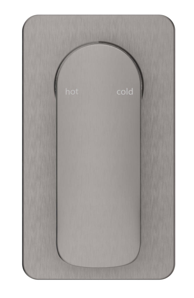 Kaza Shower Mixer - Square Plate - TRIM KIT ONLY