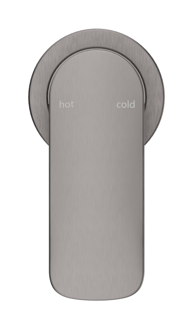 Kaza Shower Mixer - Round Plate - TRIM KIT ONLY