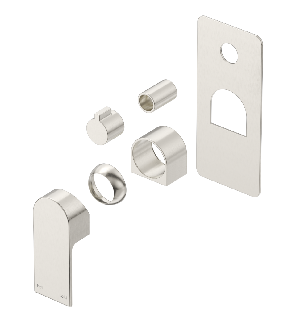 Beki Shower Mixer - Square Plate - TRIM KIT ONLY