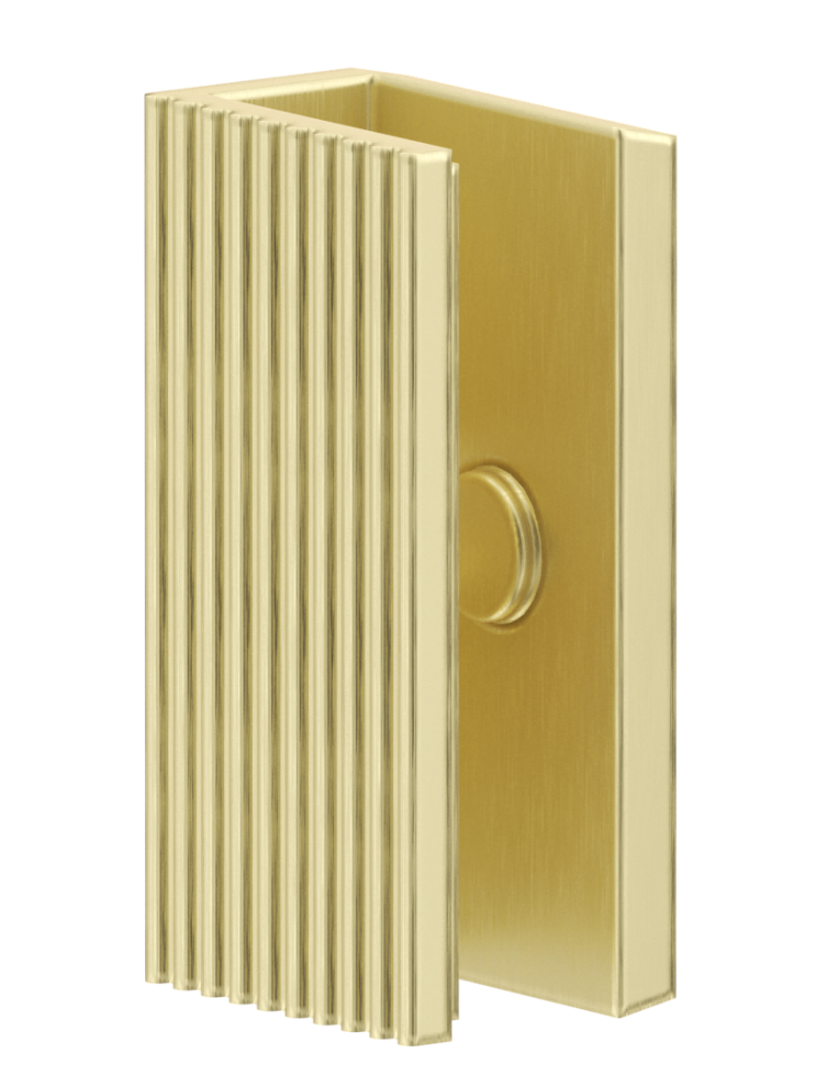 Shower Screen Wall Bracket - Fluted