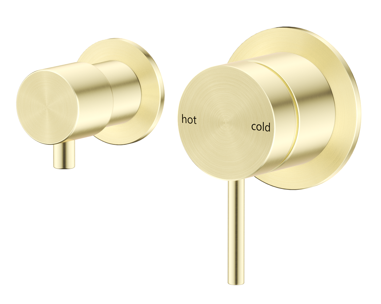 Mica Shower Mixer Diverter - Sideways - TRIM KIT ONLY