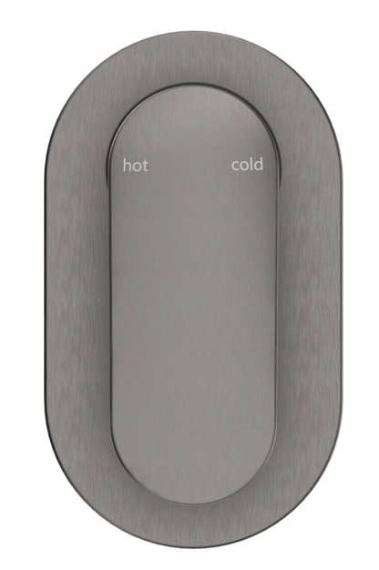 Lantra Shower Mixer - Oval Plate - TRIM KIT ONLY