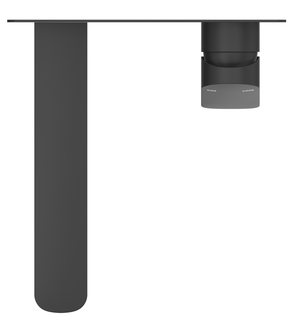Kaza Wall-Spout Combo - 1P - TRIM KIT ONLY