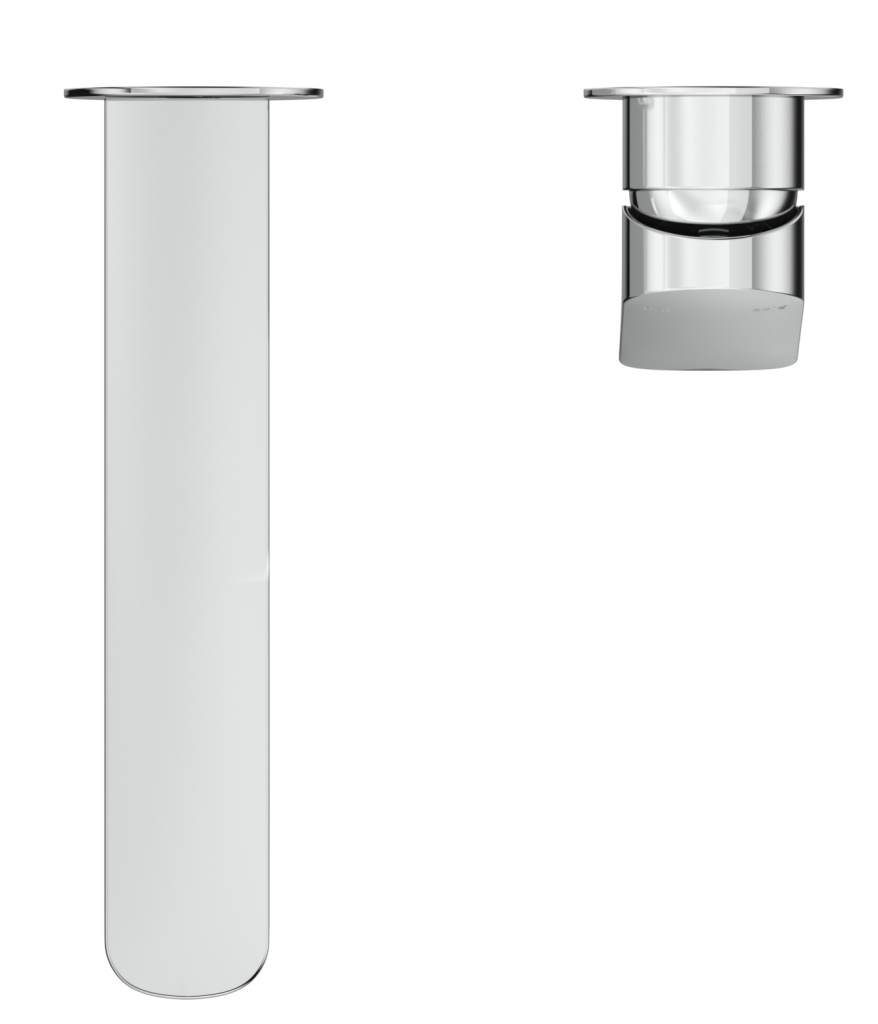 Kaza Wall-Spout Combo - 2P - TRIM KIT ONLY