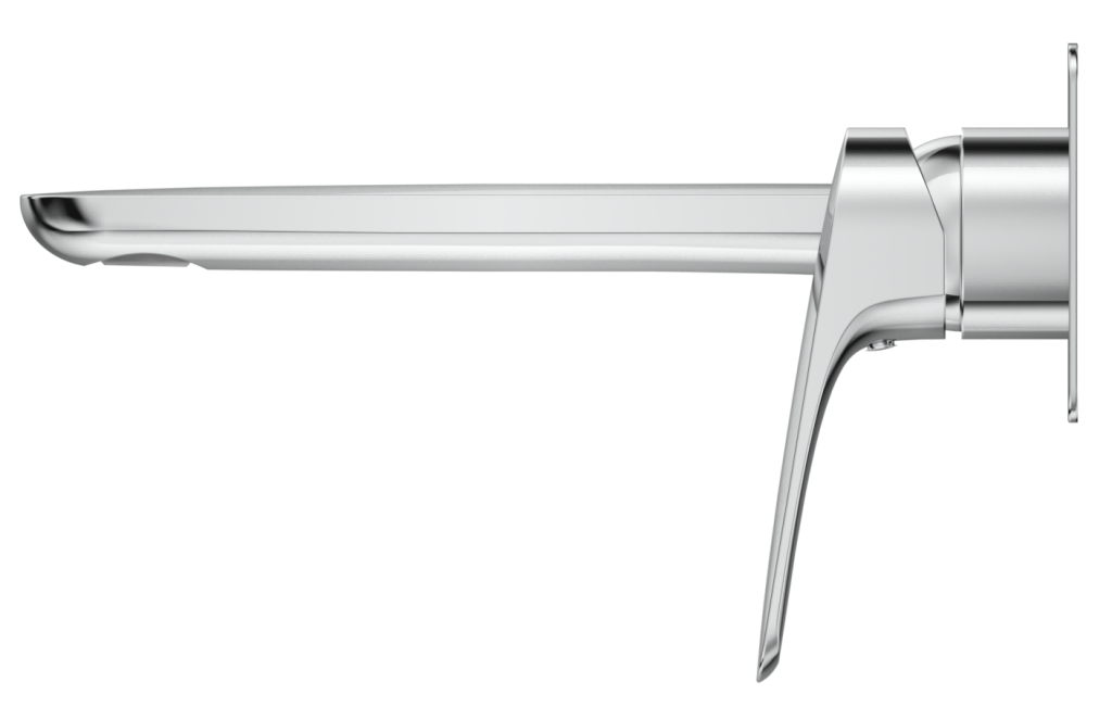 Kaza Wall-Spout Combo - 1P - TRIM KIT ONLY