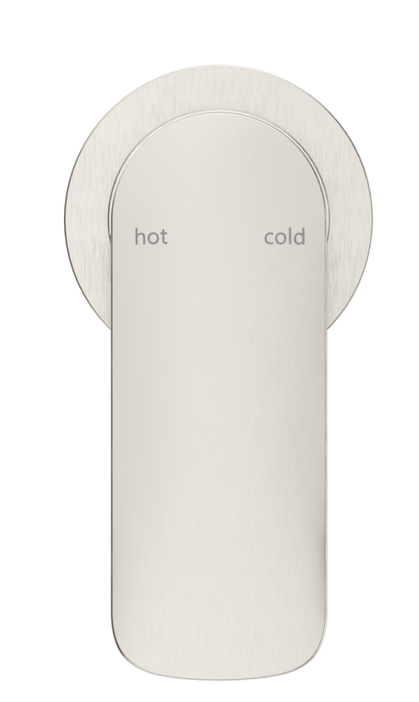 Kaza Shower Mixer - Round Plate - TRIM KIT ONLY