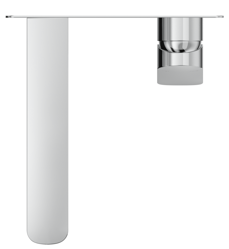 Kaza Wall-Spout Combo - 1P - TRIM KIT ONLY