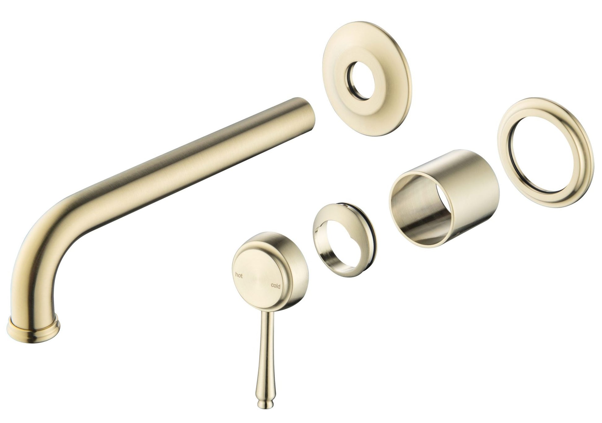 Mica Heritage Wall-Spout Combo - TRIM KIT ONLY